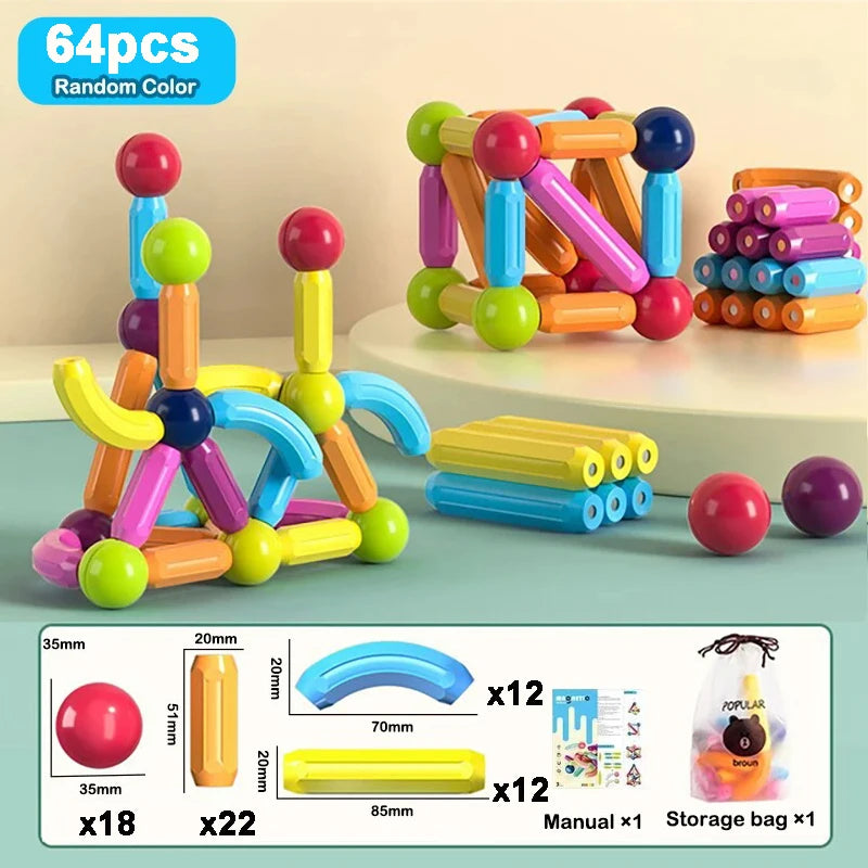 Magnet Stick Building Blocks