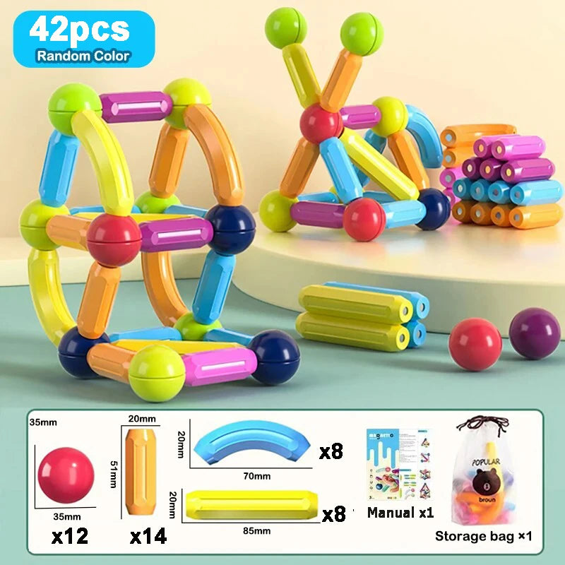 Magnet Stick Building Blocks