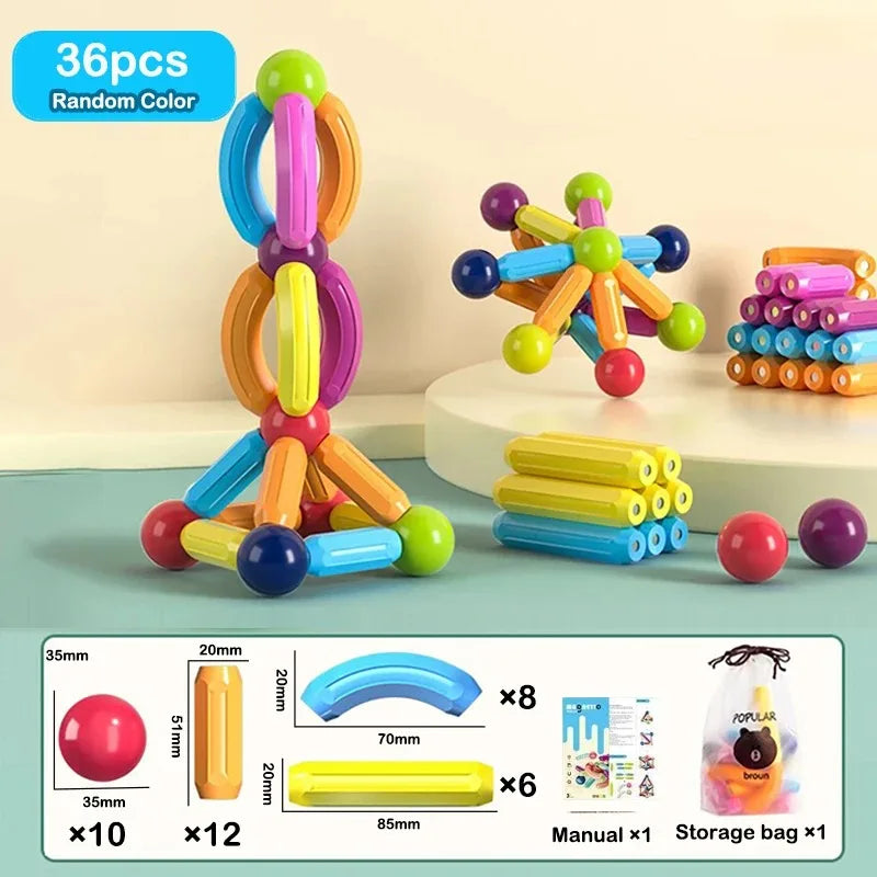 Magnet Stick Building Blocks