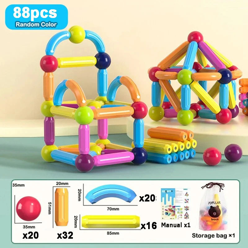 Magnet Stick Building Blocks