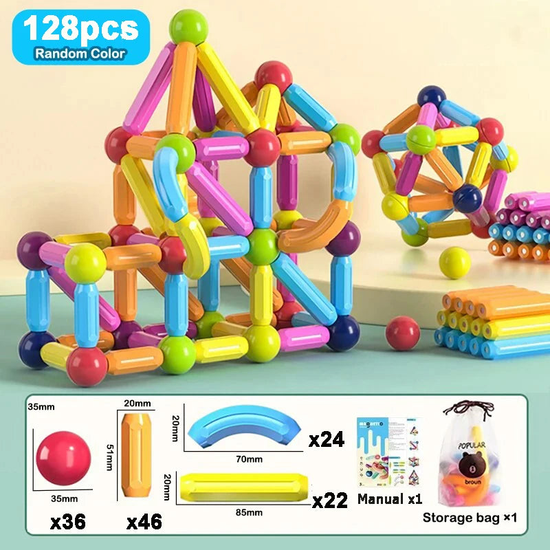 Magnet Stick Building Blocks
